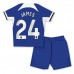 Billige Chelsea Reece James #24 Børnetøj Hjemmebanetrøje til baby 2023-24 Kortærmet (+ korte bukser)